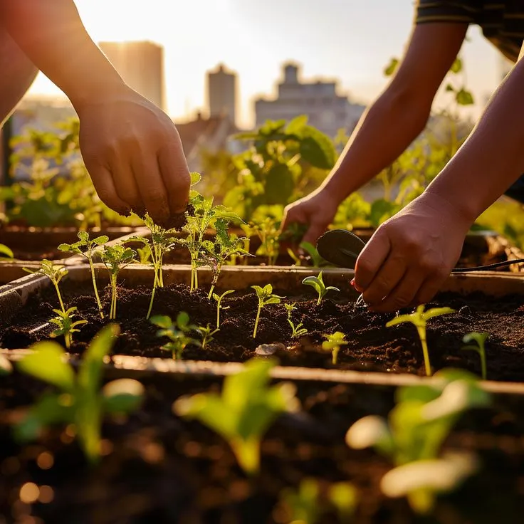 organic farming—a process that's not only about creating food but also about building a sustainable future for future generations