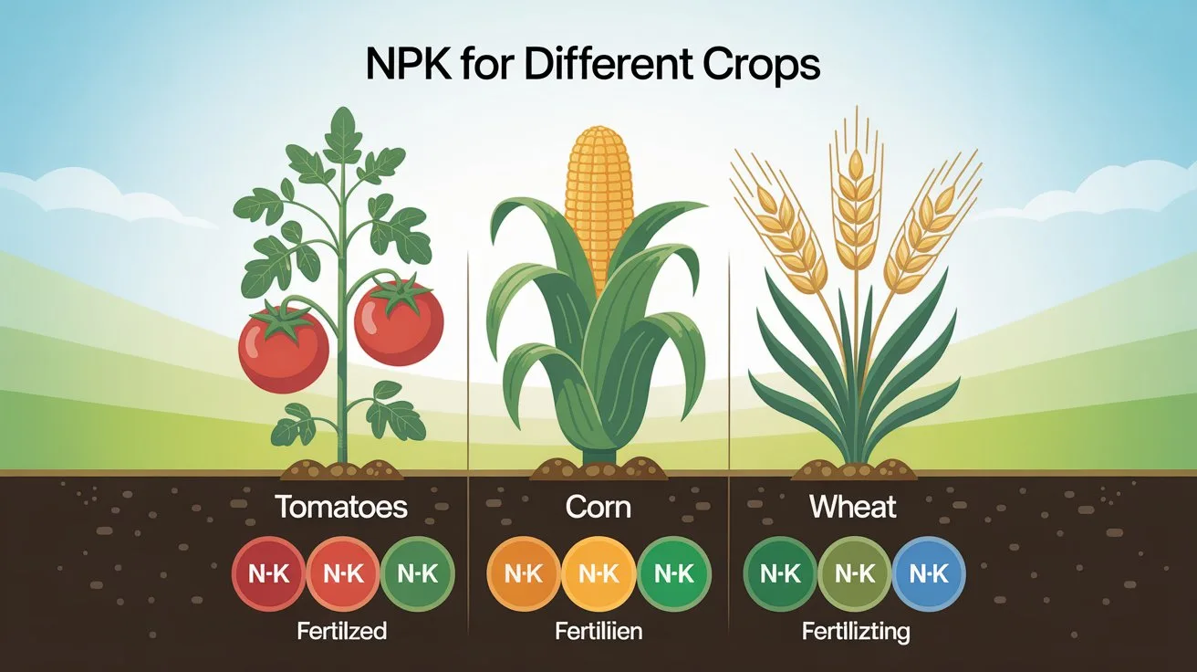Just as developing nutrition plans for different people takes into account the ethnic, cultural, and personal differences between diets, NPK for crops can be used in the same regard.