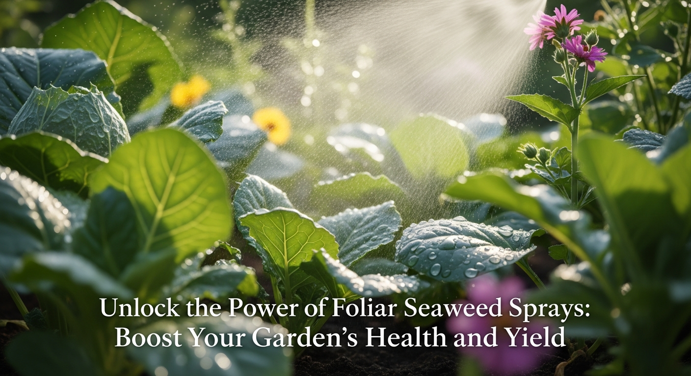Unlock the Power of Foliar Seaweed Sprays: Bo..