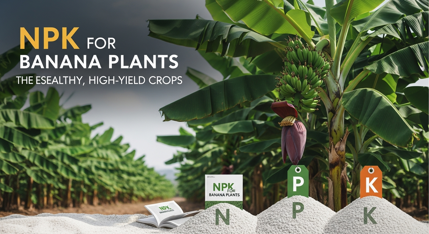 NPK, NPK fertilizer, NPK for banana plants, NPK for soil boost, Banana Plants