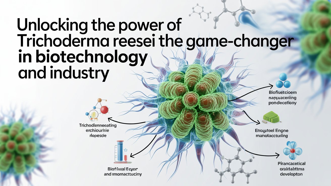Trichoderma reesei, a naturally existing fungus, is an incredibly strong enzyme producer.