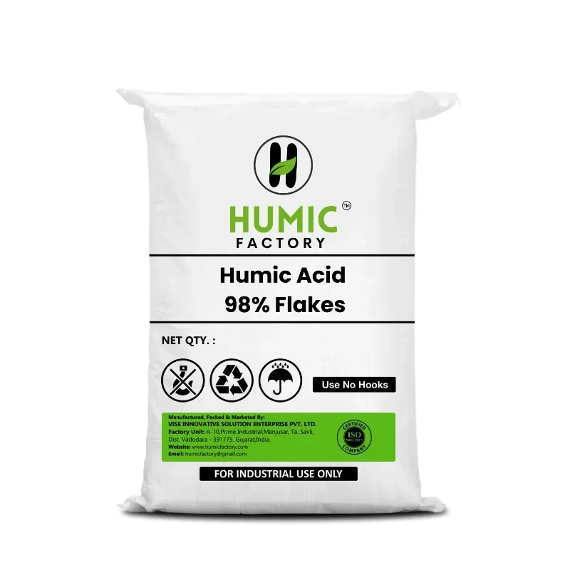 Humic Acid 98% Organic Fertilizer For Plants – 25 kg Bag Packing
